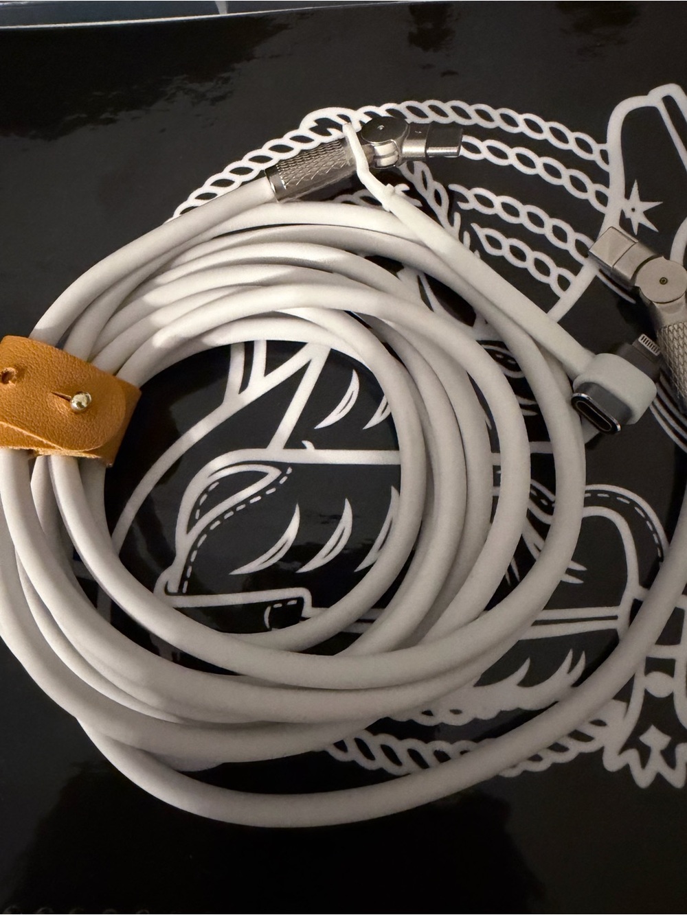 USB C Cable with Lightning Adapter